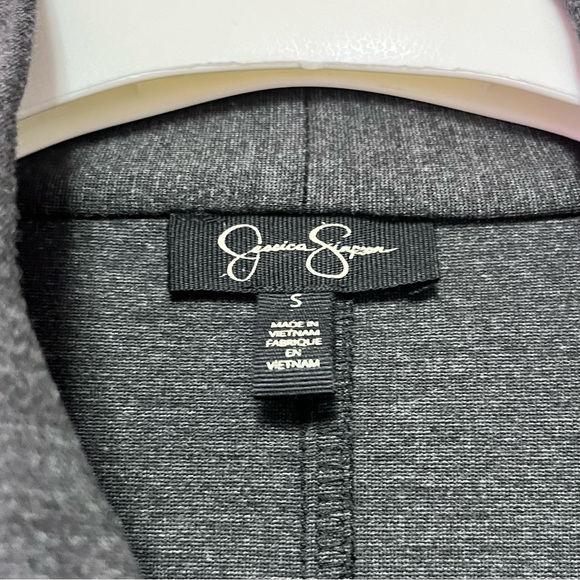 Jessica Simpson Fiona Vegan LeatherJacket Size Small Mixed Media Academia - Picture 5 of 10